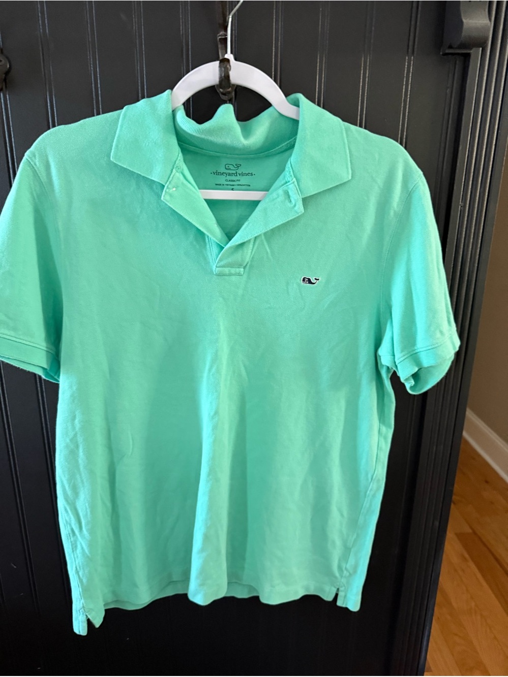 Vineyard Vines Men's Seafoam Green Polo